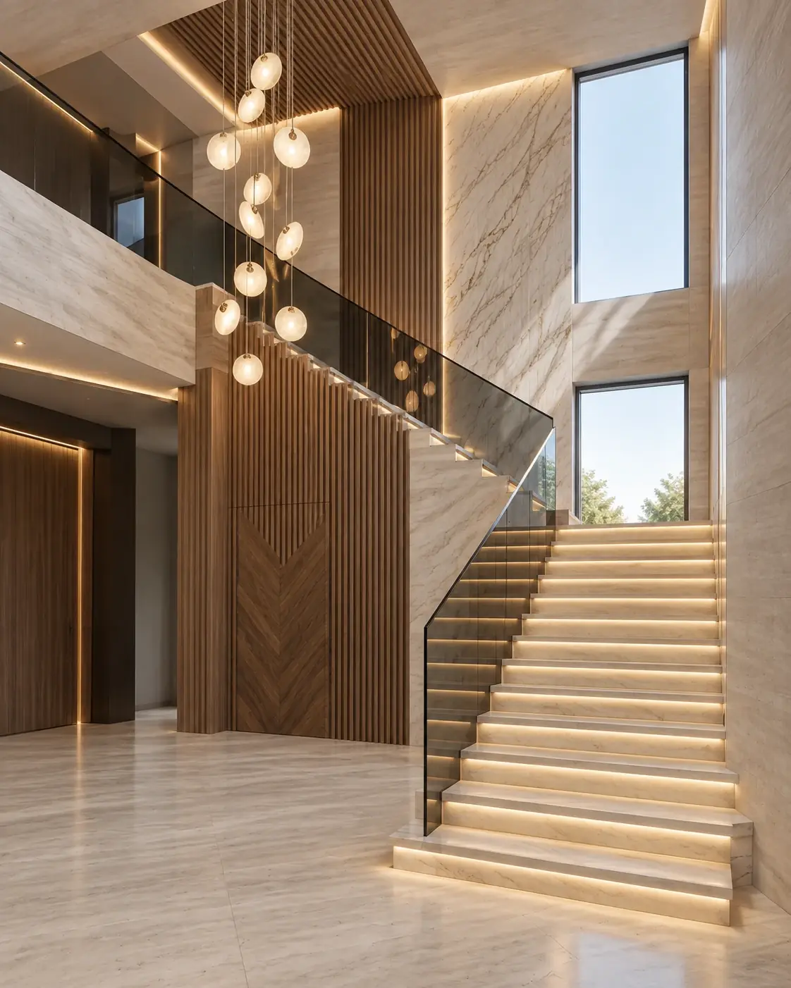 Marble Staircase